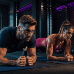 5 min de gainage par jour resultat homme femme planche