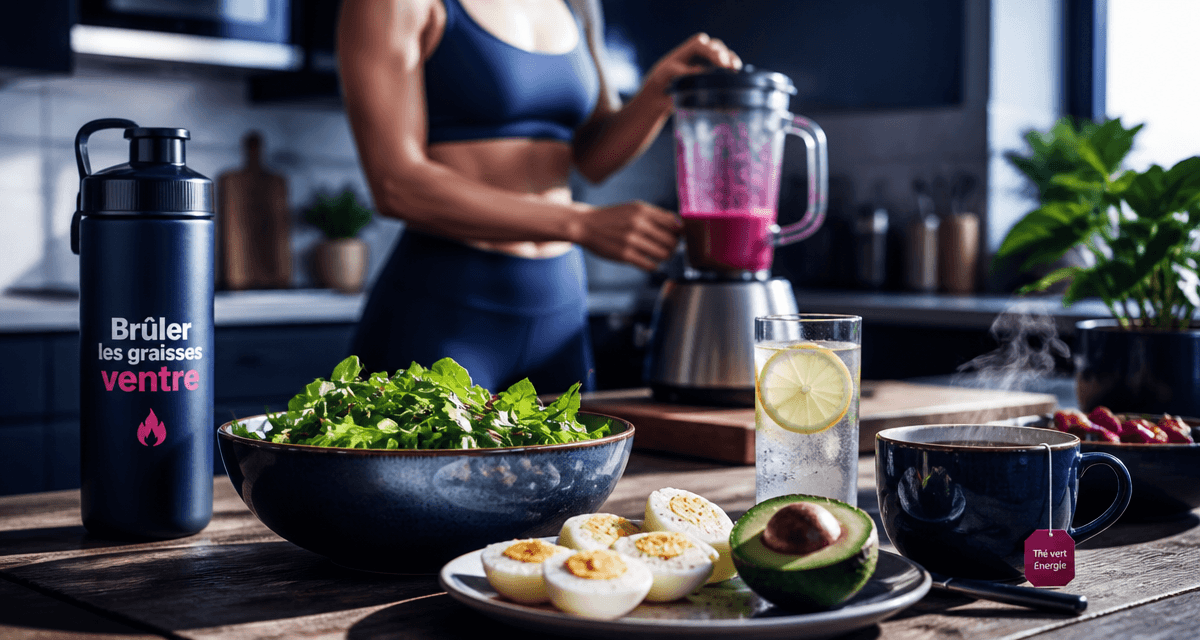 bruler les graisses ventre cuisine moderne