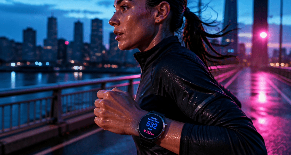 calories course a pieds coureur pont montre