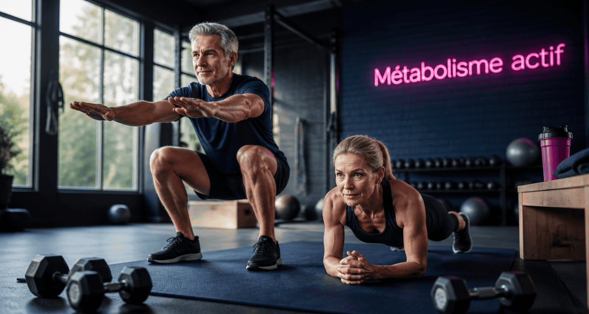 comment augmenter son metabolisme apres 50 ans homme femme exercices