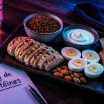 comment manger 60 g de proteine par jour plateau aliments