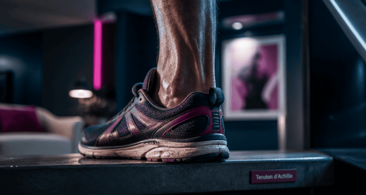 douleurs au tendon d achille sportif sur marche