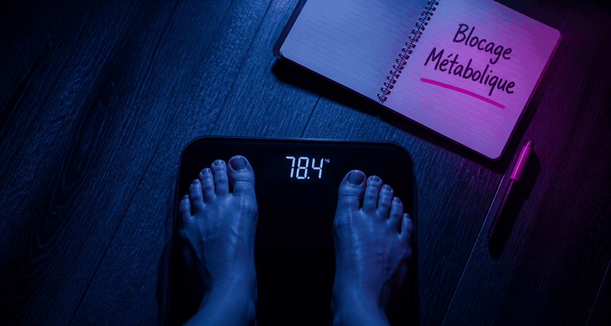pourquoi je n arrive pas a maigrir balance et carnet blocage metabolique