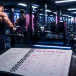 prise de masse 3 mois jeune homme salle de sport