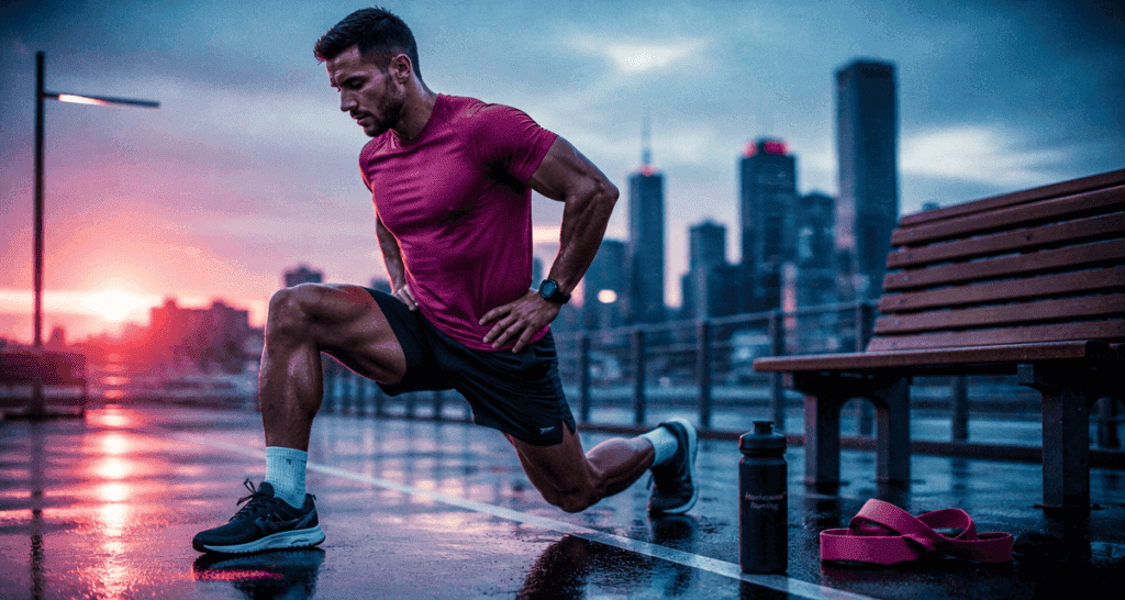 renforcement musculaire course a pied coureur fente
