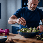resistance a l insuline que faire homme cuisine salade haltères