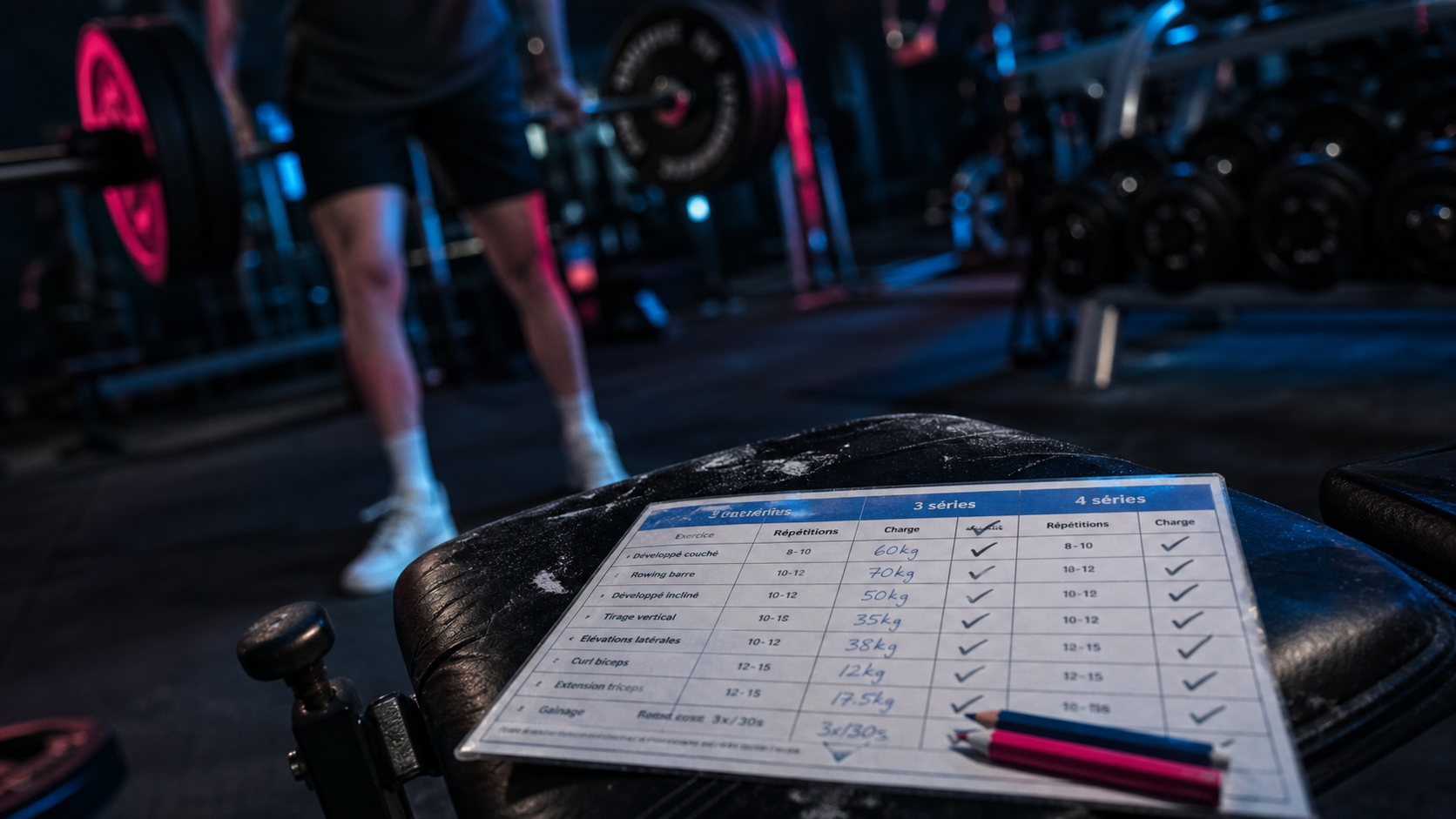 3 ou 4 series muscu : réglage pour optimiser les gains en musculation