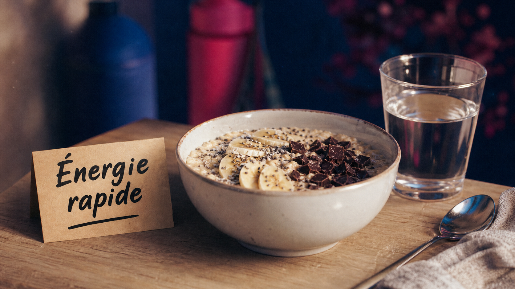 Aliment qui donne de l energie rapidement : power-bowl express aux flocons d’avoine