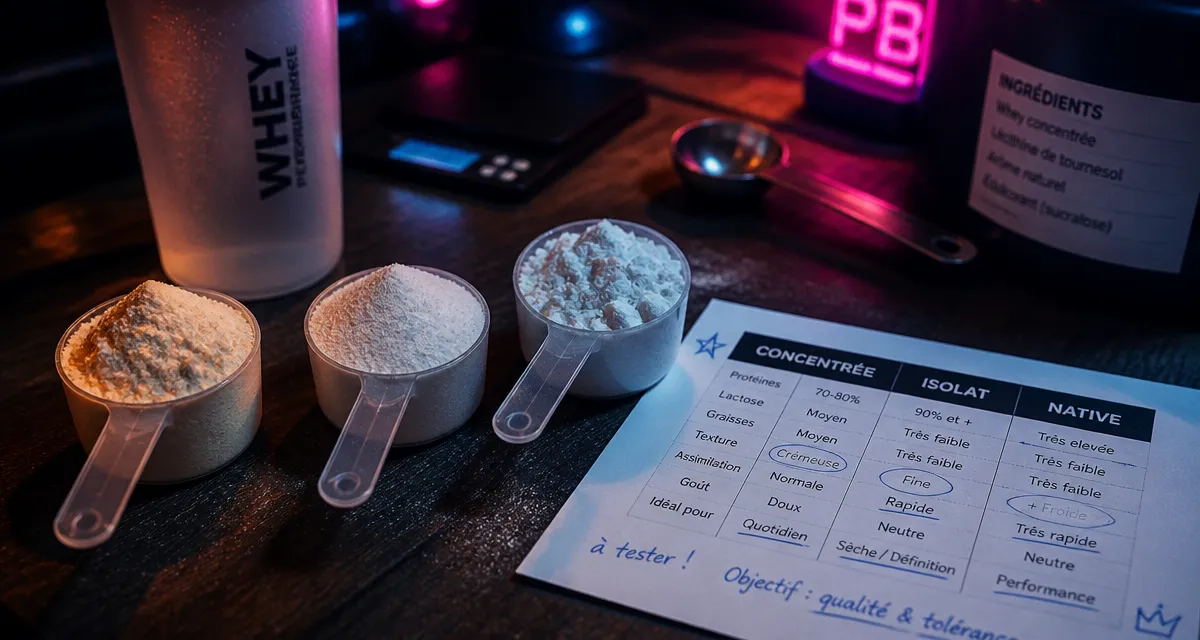 Avis sur la whey : reconnaître la qualité réelle du marketing