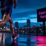 bienfaits de la course a pied coureur urbain à l’aube
