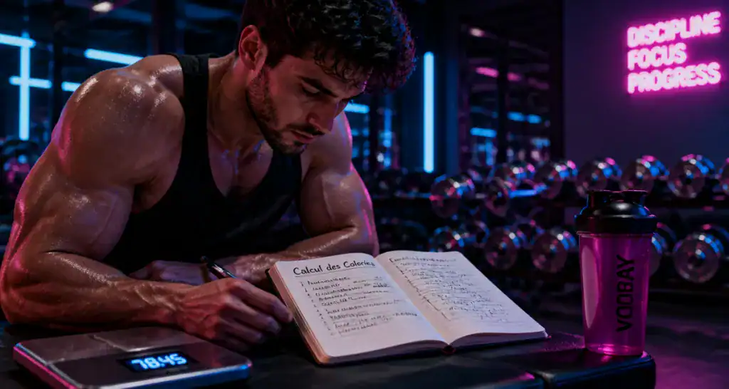 calcul calories prise de masse carnet balance