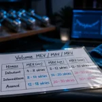 Combien de serie par muscle par semaine : volume MEV/MAV/MRV en home-gym