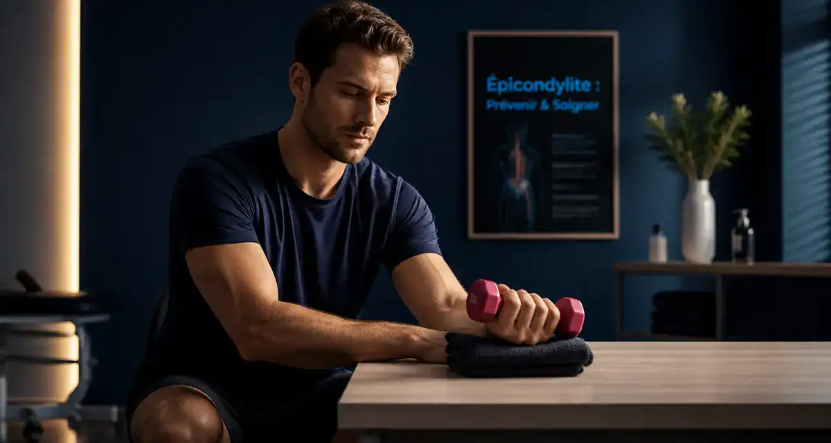 épicondylite mouvement à éviter homme exercice