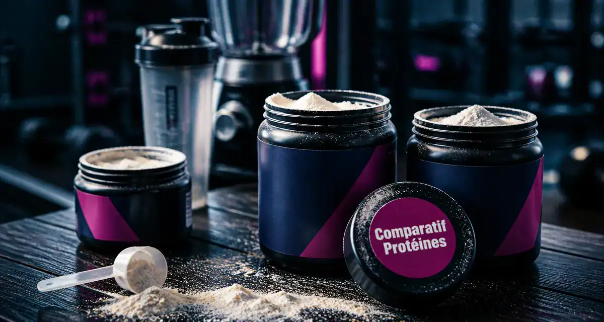 meilleur marque de proteine pots poudre table