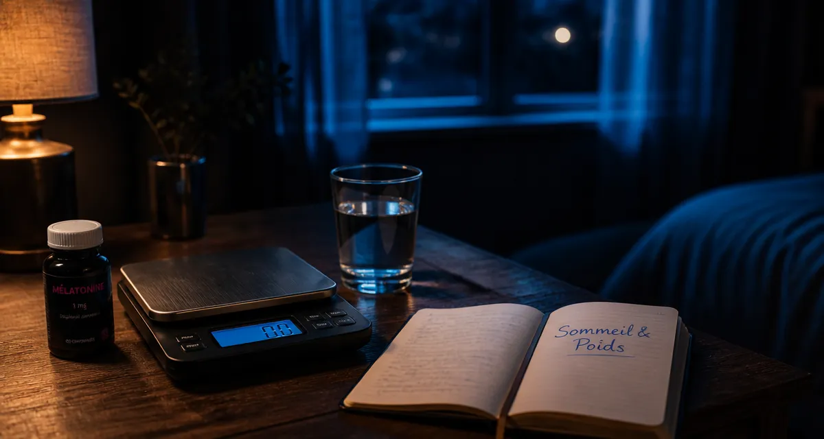 Mélatonine et effets secondaires : prise de poids et sommeil