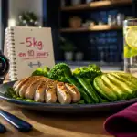 Perdre 5 kg en 10 jours assiette saine et motivation