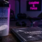Prise de masse creatine : shaker de créatine en salle