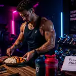 prise de masse musculaire préparation repas sain