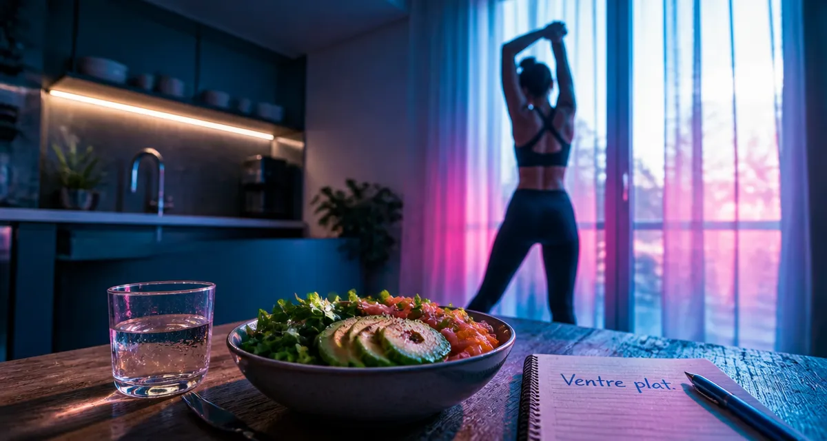 qu est ce qui fait maigrir du ventre femme cuisine saine