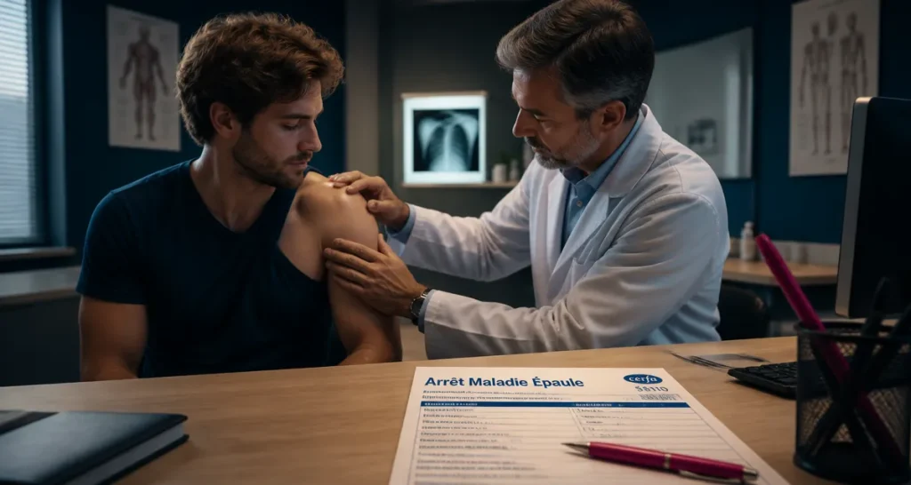 tendinopathie du supra épineux arrêt maladie médecin