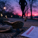 10 bienfaits de la course a pied : chaussures de course et cardio au parc