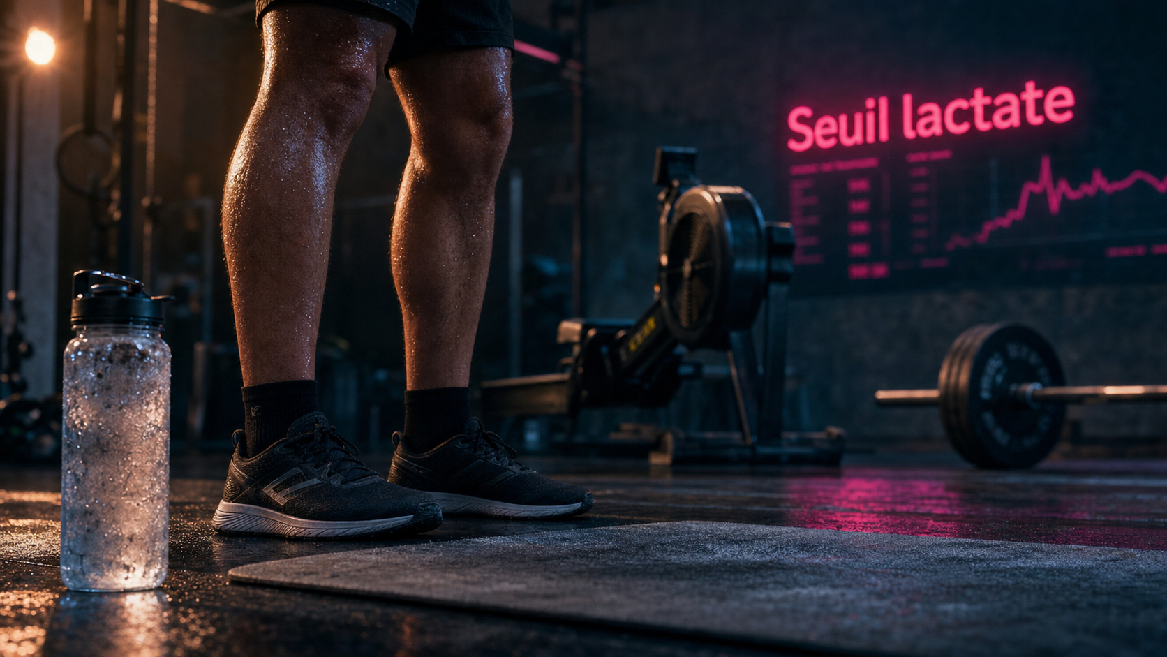 Acide lactique et sport : élimination en 30 minutes, jambes contractées