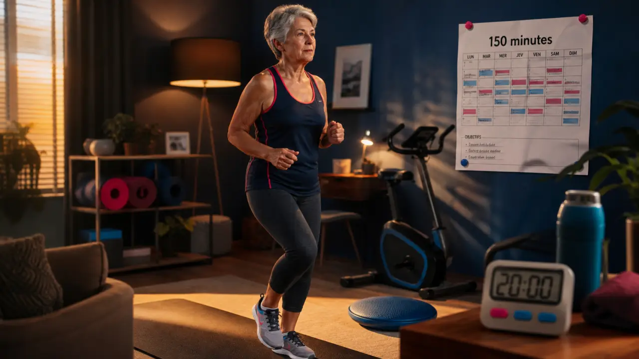 Combien d’heures de sport par semaine après 60 ans : 150 minutes d’activité