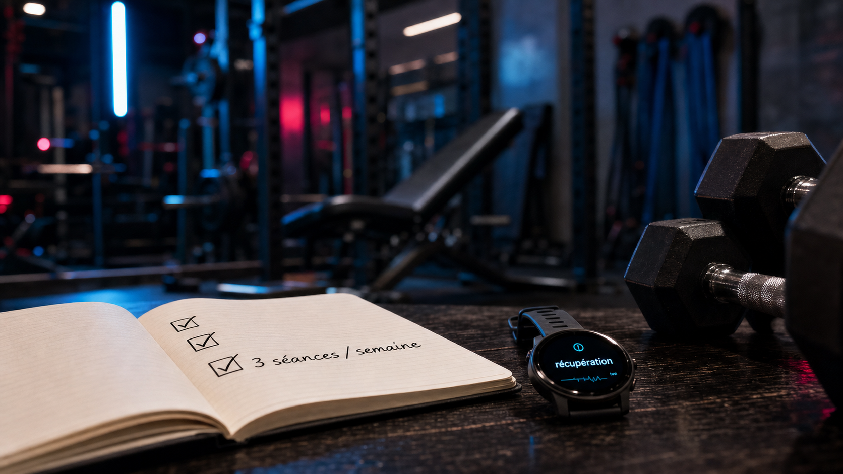 Musculation combien de fois par semaine : 2 à 4 séances