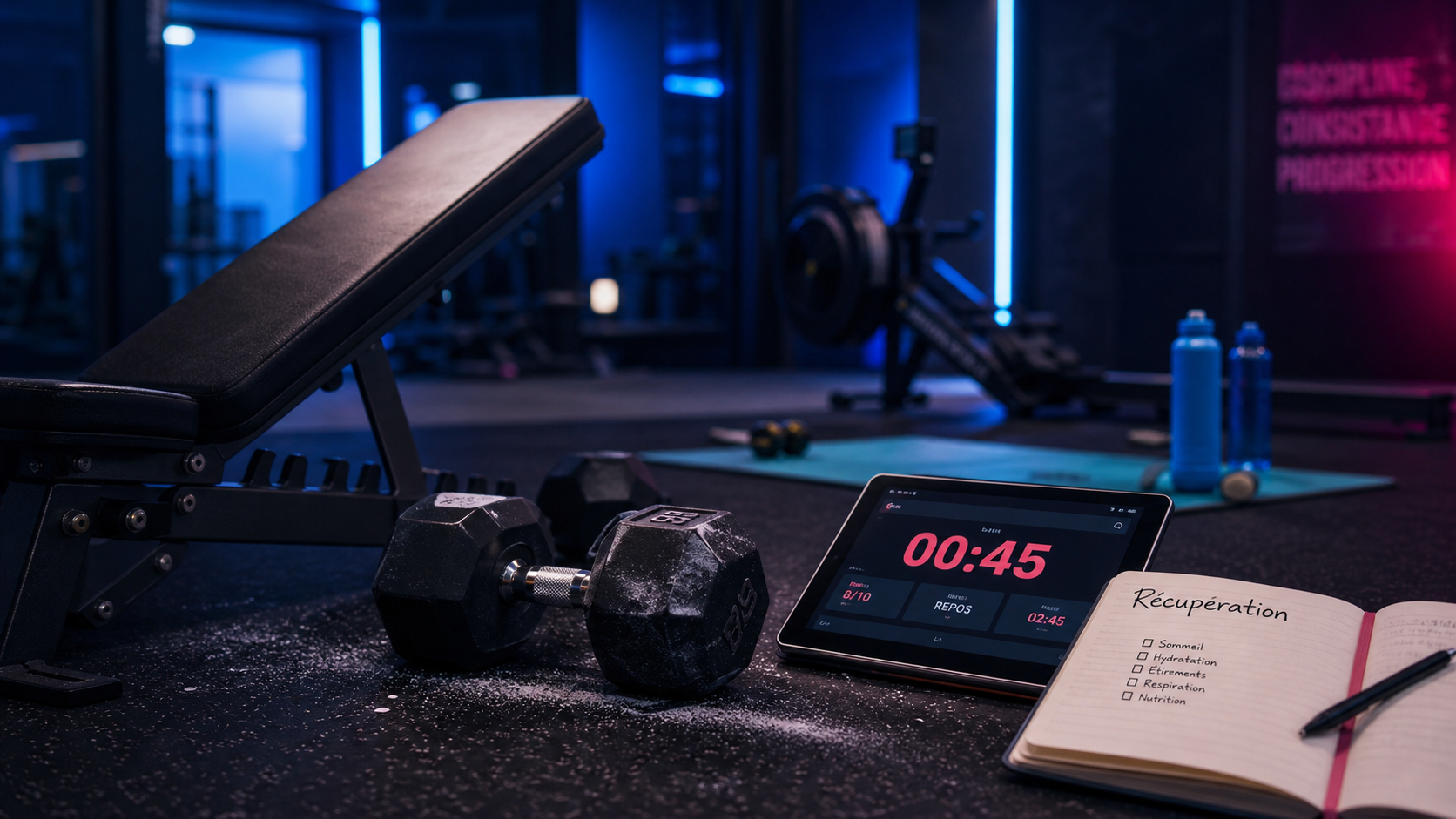 Musculation tous les jours : salle de sport, récupération et progression