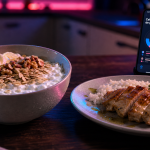 Prise de masse musculaire aliments : bol skyr, flocons d’avoine, poulet et riz