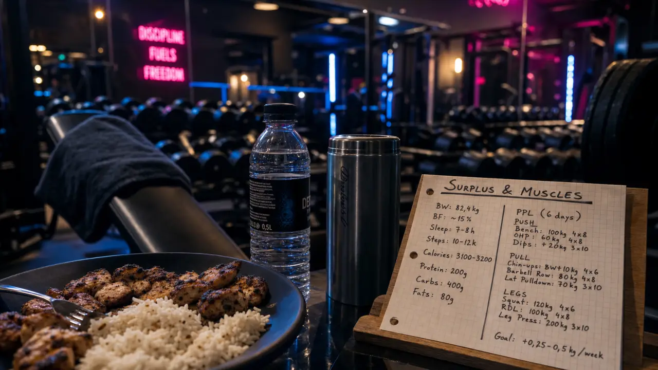 Prise rapide de masse musculaire : riz et poulet en salle de sport