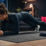 Programme abdos homme maison : planche 20 min