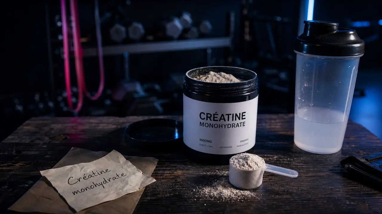 Quelle est la meilleure creatine : monohydrate, Creapure® ou HCl en poudre