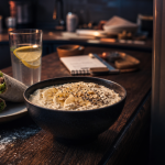 Recette riche en proteine musculation : bowl skyr banane