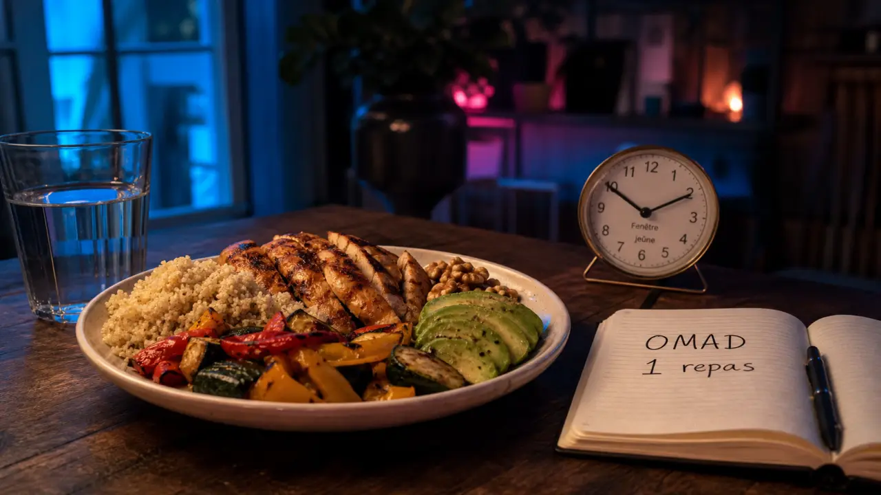 Régime omad : un seul repas équilibré par jour, pour perdre du poids