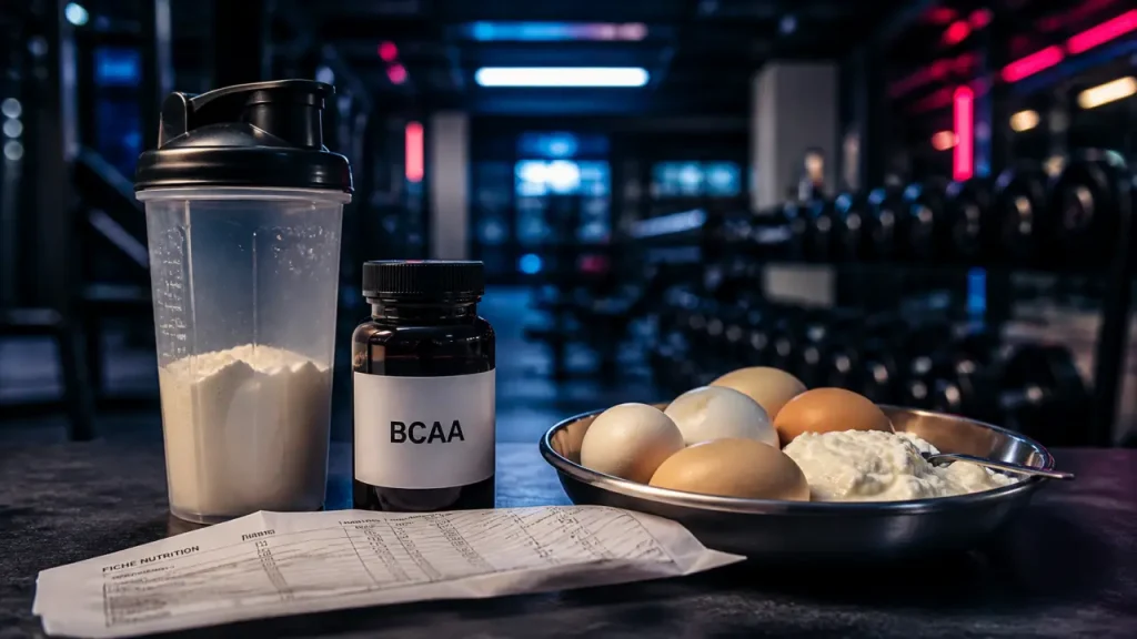 BCAA en prise de masse : utiles seulement quand les repas ne couvrent pas l’entraînement