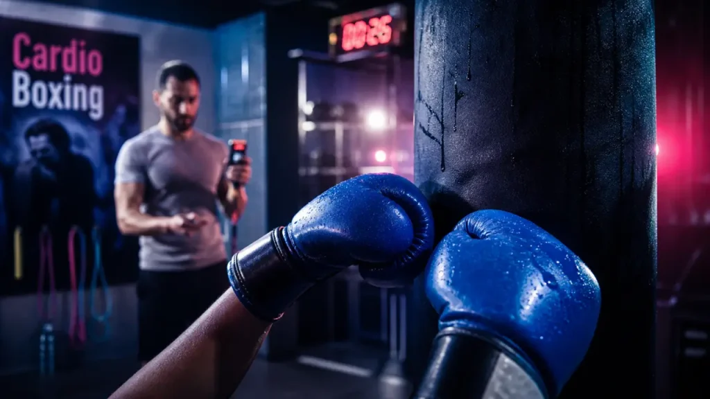 Cardio boxing, la boxe sans opposition pour brûler des calories et progresser en sécurité