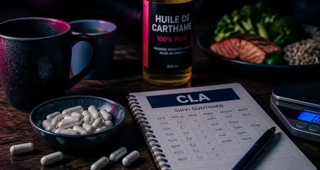 CLA en musculation : bienfaits réels, dosage et stratégie pour la sèche