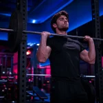 Développé militaire : épaules fortes, posture solide en salle de sport