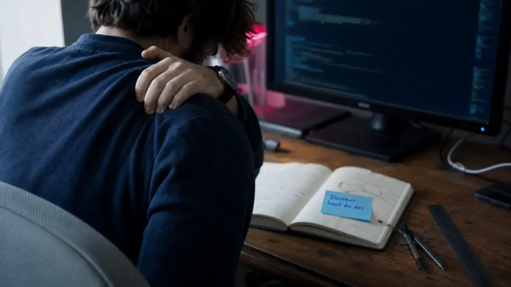 Mal de dos en haut : douleur nocturne, engourdissement et fièvre, les signes à ne pas ignorer