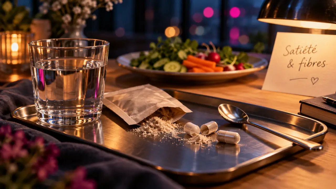 Complément alimentaire coupe faim à base de konjac et eau pour la satiété
