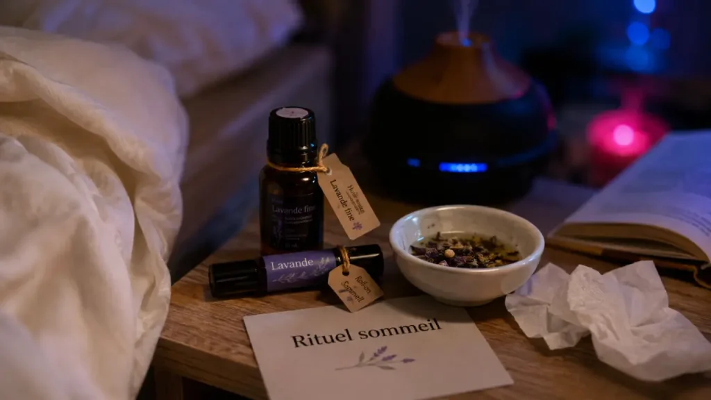 Réveils nocturnes, stress, endormissement difficile : quelle huile essentielle sommeil choisir ?