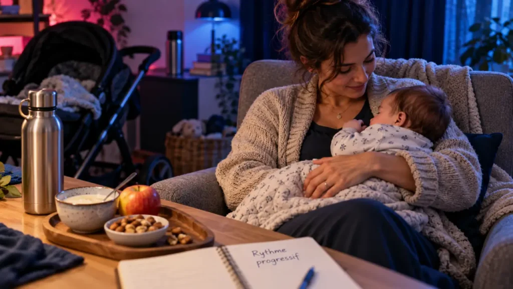 Allaitement et perte de poids : un rythme progressif pour préserver la lactation