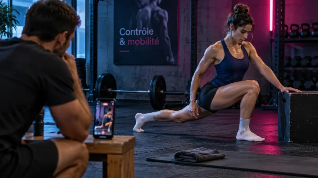 Étirements musculation : mobilité en salle de sport