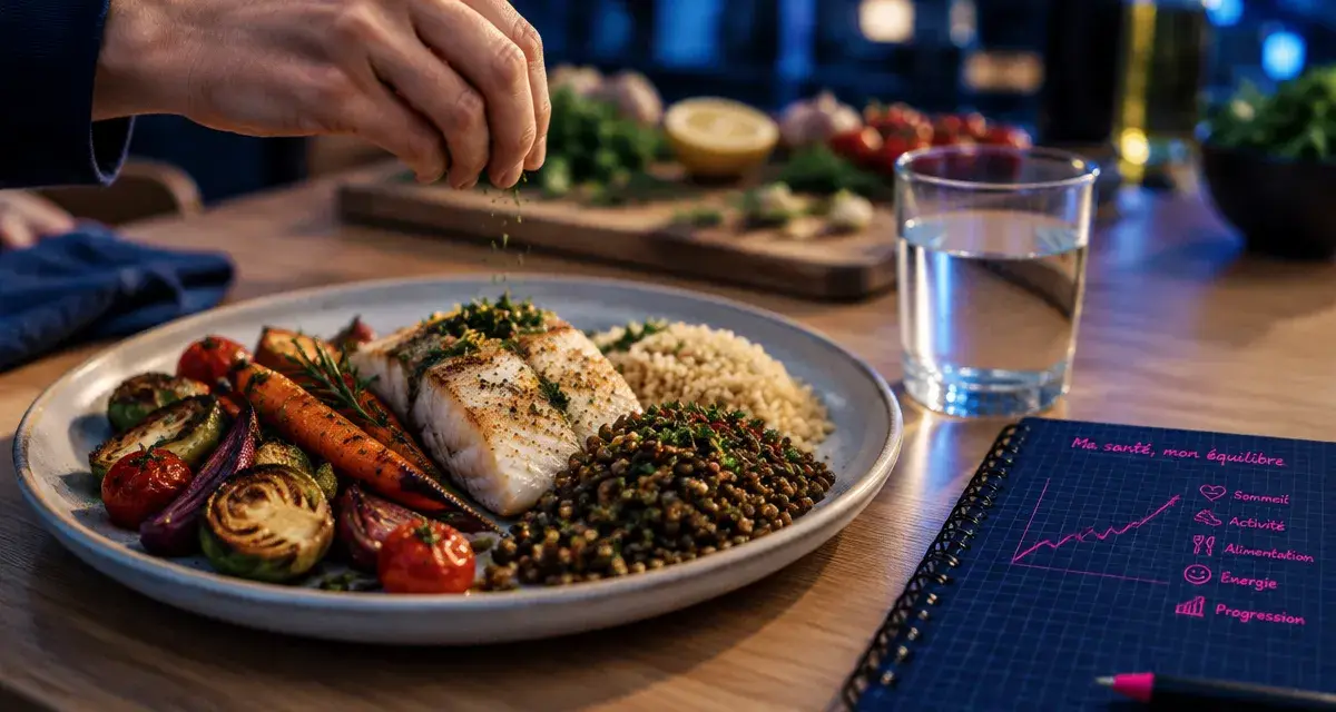 Maigrir du ventre alimentation : faux repas légers, assiette équilibrée