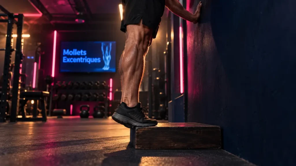 Renforcement musculaire du mollet : genou tendu pour la puissance, genou fléchi pour l’endurance