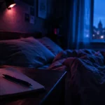 Technique pour s endormir rapidement : respiration 4-7-8 au coucher, chambre bleue