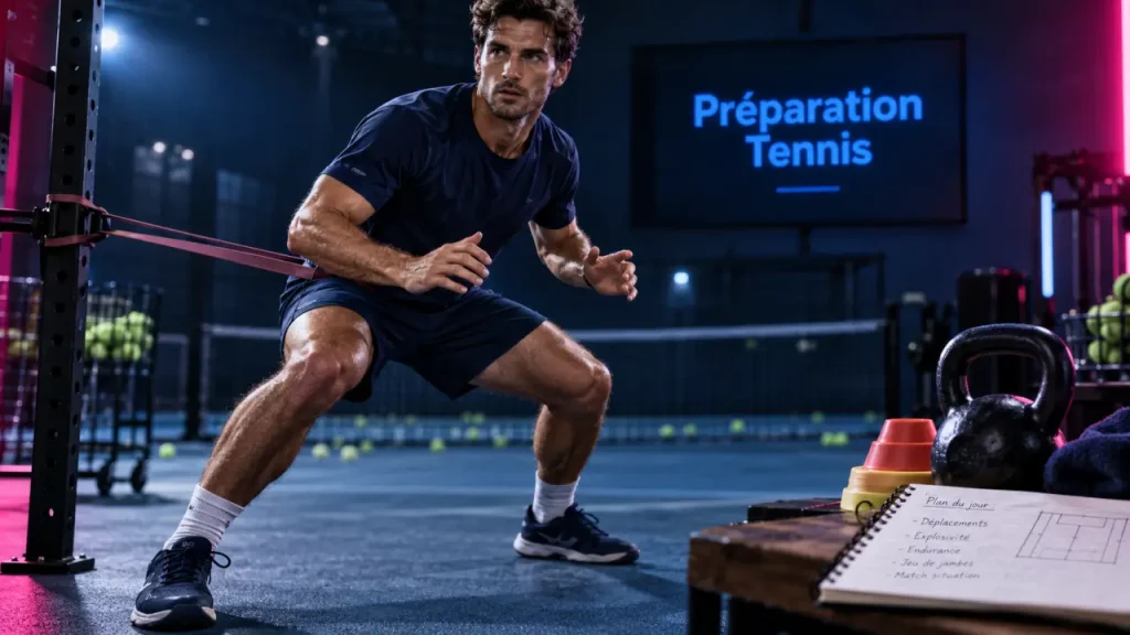 Tennis : 4 qualités physiques à travailler pour durer sans sacrifier l&rsquo;explosivité